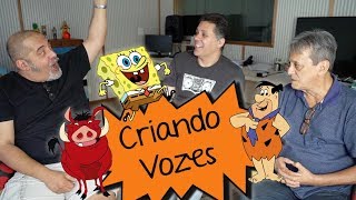 Criando VOZES CARICATAS feat Nelson Machado e Mauro Ramos [upl. by Desiri]