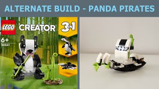 ALTERNATE BUILD  LEGO Creator 30641 – JUNK OF THE PANDA PIRATES by Macharius [upl. by Leiso133]