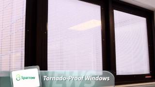 Tornado Proof Window Installation [upl. by Dallis371]