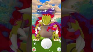 OMG 😍 SHADOW SHINY GROUDON in POKEMON GO [upl. by Doone]