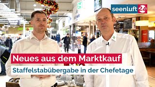 Marktkaufnachrichten im November Weihnachtsvorbereitung und Wechsel in der Chefetage [upl. by Erroll647]