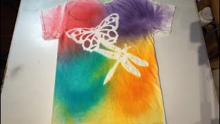 Spring Pastel Tie Dye Shirt  Doller Tree Hacks Part 1 [upl. by Conchita29]