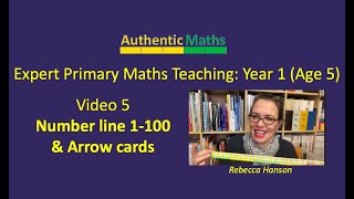 Age 5 Video 5 Number Lines and Arrow Cards [upl. by Worthington]