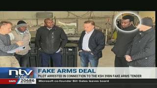 Pilot arrested in connection to Rashid Echesas alleged KSh 39B fake arms tender [upl. by Attalanta584]