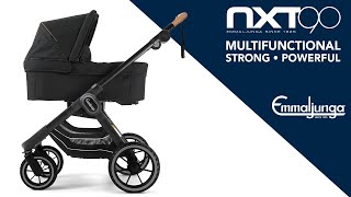 Emmaljunga NXT90 Stroller • Demonstration video [upl. by Mccully]