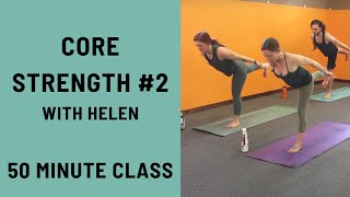 50 Minute Yoga Class  Core Strengthening 2 [upl. by Semmes]