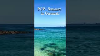 Summer holidays in Cornwall cornwall cornwallcoast travel travelwithme pov [upl. by Irtimd]