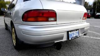 kakimoto exhaust jdm wrx ver1 [upl. by Ettigirb444]