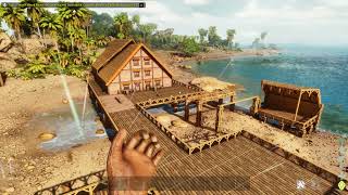 Ark Ascended Klinger Additional Skin Cosmetics Rustic Building [upl. by Ahcsat]