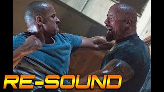 The Rock VS Vin Diesel EPIC FIGHT【RESOUND🔊】 [upl. by Euqnom540]