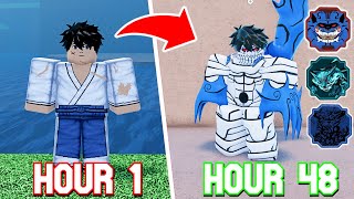 Spending 48 Hours MASTERING Every 2 Tails Version in Shindo Life  Roblox [upl. by Uos286]