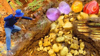 Nugget Creek Gold Hunt  Gold RushCrystal White Water  Discovery [upl. by Hwang]