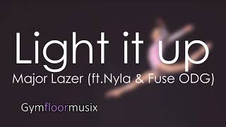 Light it up by Major Lazer  Gymnastic floor music [upl. by Sheply]