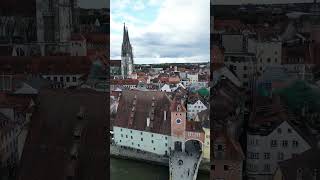 Regensburg Donau Brücke Deutschland 🇩🇪 [upl. by Edy437]