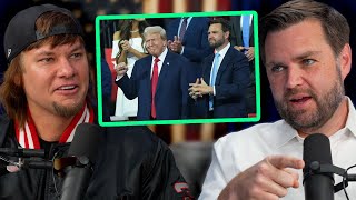 JD Vance on What Its Like Campaigning with Trump [upl. by Arvad]