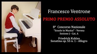 PRIMO PREMIO ASSOLUTO  8º Concorso Nazionale Scuole in Musica  Verona [upl. by Acirema]