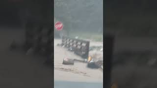 Creek flooding Boone NC start of Hurricane Helene [upl. by Porcia810]