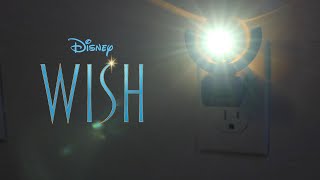 80089 Disney’s WISH Projectables LED Night Light  Overview [upl. by Keever]