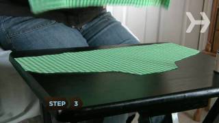 How to Turn a Wire Hanger into a Cloth One [upl. by Chad]