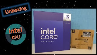 Intel Core i914900K amp Intel Sockel 1700 Secure Frame Unboxing [upl. by Enoek]