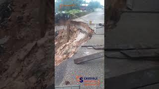 Block 22 Road Collapse [upl. by Dekow583]