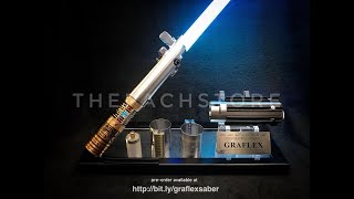 HD Legendary Graflex Saber  Grand Master package with Metal crystal Chamber chassis [upl. by Lledyl]