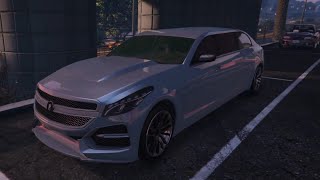 Albany VSTR Limo GTA V Car Customizations Mod [upl. by Voe]