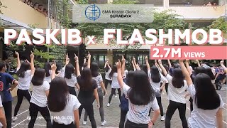 FLASHMOB x PASKIBRA SMA Gloria 2  quotEmpathy for Charityquot [upl. by Roybn741]