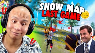 Last Snow Map Gameplay Against V Badge Pro Grandmaster Lobby 😱 Tonde Gamer [upl. by Carleton]