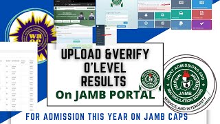 How To Upload And Verify Your WAEC And NECO Awaiting Results On JAMB PortalCheck JAMB CAPS to see [upl. by Vokaay464]