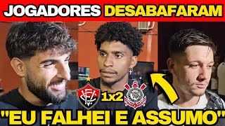 🚨 OLHA O QUE OS JOGADORES FALARAM APÓS A VITÓRIA DO CORINTHIANS 🚨 [upl. by Ferren]