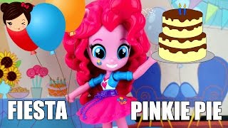 My Little Pony Equestria Minis Serie  La Fiesta de Cumpleaños de Pinkie Pie [upl. by Arihday]