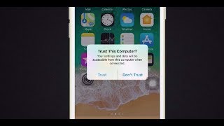 How to Fix Trust This Computer Alert iOS Not Showing iPhone XS MaxXSXRX8 Plus87 Plus766s [upl. by Ardnwahsal]