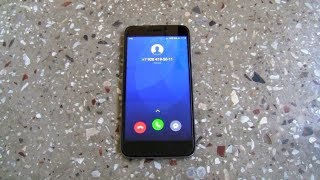 Xiaomi Redmi 5A Black Incoming Call [upl. by Nowell93]