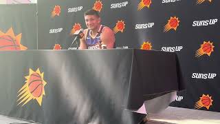 Phoenix Suns guard Grayson Allen on bulking up to 230 pounds [upl. by Euqinahs]