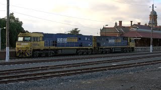 4K Wow  First Visit for The NR Class Locomotive at Maryborough in Victoria Australia [upl. by Marylin259]