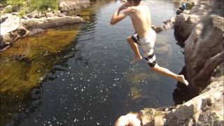 Cliff Jumping Fundy National Park [upl. by Honig51]