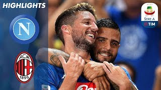 Napoli 32 Milan  Lincredibile rimonta del Napoli  Serie A [upl. by Anel]