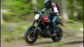 Ducati Scrambler 803 on Dusty Roads  Adventure 1 [upl. by Naehs]