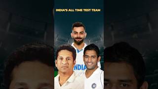 Indias All Time Test XI  Indian Team  All About Cricket [upl. by Morlee]