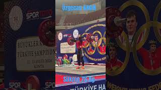 Özgecan ARGIN Silkme 76 Kg [upl. by Salomie]