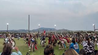 2023 Rocky Boy Pow Wow  Saturday Grand Entry [upl. by Atilehs]