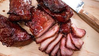 Chinese BBQ Pork Recipe  Char Siu  Chinese Recipe [upl. by Tumer]