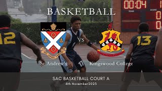 Basketball vs Kingswood College [upl. by Yot]