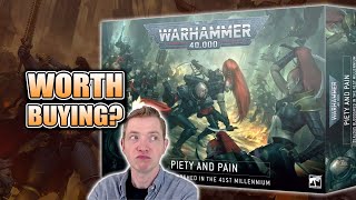 Piety amp Pain 40k Unboxing Value Sisters of Battle Palatine Lelith Hesperax [upl. by Ativoj]