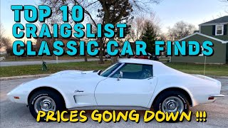 TOP 10 Craigslist Cars For Sale By Owner  Prices going down [upl. by Rico721]