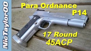 Para Ordnance P14 45ACP Limited Pistol for Competition Review [upl. by Chemaram]