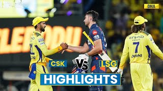 CSK vs LSG Highlights Lucknow Super Giants Beat Chennai Super Kings By 6 Wickets  IPL 2024 [upl. by Sillad]