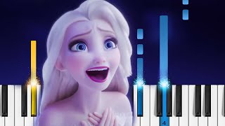 Frozen 2  Show Yourself  Piano Tutorial  Piano Cover [upl. by Sreip]