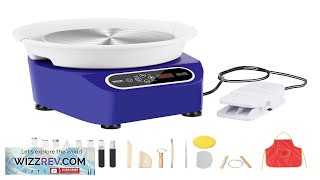 VEVOR Pottery Wheel 11 inch Pottery Forming Machine 350W Electric Wheel Review [upl. by Leaj]